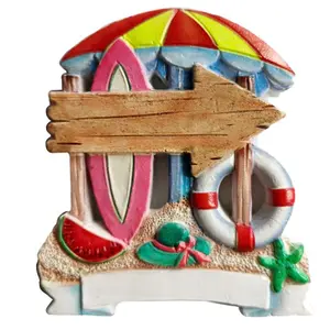 Magnete souvenir con stampa 3d - ombrellone da spiaggia Puckator image-0