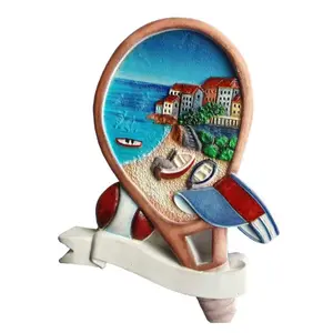 3d printen van souvenirmagneet - scène op het plein met tennisracket Puckator image-0