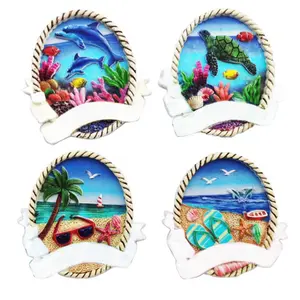 Magnete souvenir 3d - spiaggia e barriera corallina Puckator image-0