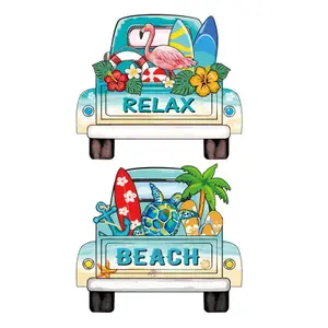 3d souvenirmagneet - auto en strand Puckator image-0