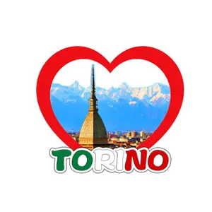 3d-Souvenir-Magnet Puckator Turin Mole image-0