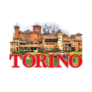 Calamita 3d Puckator Turin Borgo Medievale image-0
