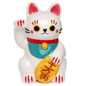 Skarbonka Puckator Chat Blanc Maneki Neko image-0