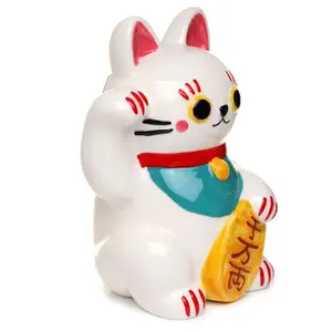 Skarbonka Puckator Chat Blanc Maneki Neko image-2