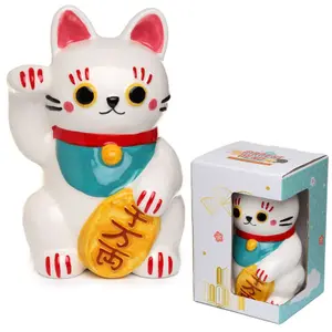 Skarbonka Puckator Chat Blanc Maneki Neko image-1