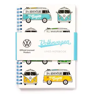 Bloc de notas Puckator A5 Volkswagen Van Bus Combi VW T1 image-0
