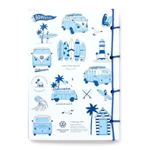 Notizblock Puckator Volkswagen Van Bus Combi VW T1 Explore More Beach Life image-1