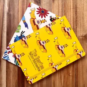 Bloc de notas A5 en papel reciclado - the beatles yellow submarine Puckator image-3