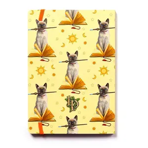 Bloc-notes A5 en papier recyclé - Lisa Parker Chat Hocus Pocus Puckator image-1