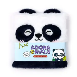 Pluche notitieblok - adoramals panda Puckator image-3