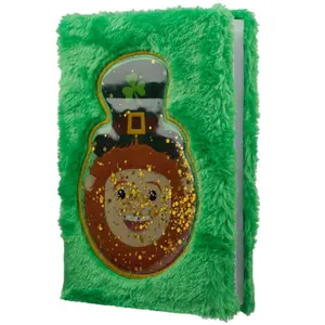 Großer, plüschiger Notizblock fluffies leprechaun Puckator image-1