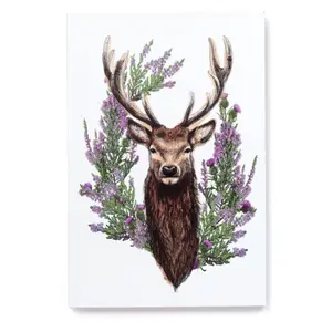 A5 notitieblok van gerecycled papier - wild hert Puckator image-2
