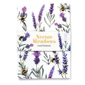 Notizblock a5 aus recyceltem Papier - the nectar meadows Puckator image-0