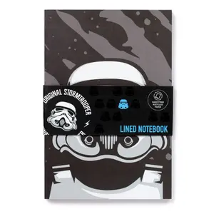 Bloc de notas A5 en papel reciclado - el original stormtrooper Puckator image-0