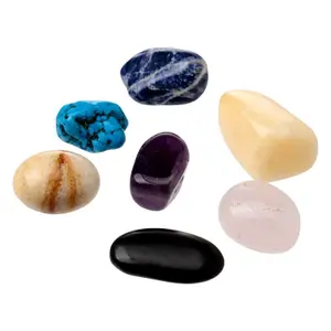 Decorative object mini lot of 7 chakra stones Puckator (x7) image-0