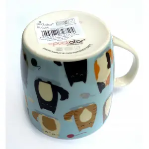 Mug porcelaine tendre chat Puckator image-1