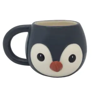 Keramikbecher adoramals Pinguinkopf Puckator image-0