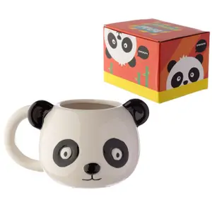 Taza de cerámica adoramals cabeza panda Puckator image-0