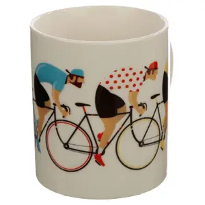 Mug porcelaine tendre Cycliste à Vélo Puckator image-0