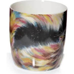 Porzellanbecher Kim Haskins Katze Schildpatt von tortue Regenbogen Puckator image-3