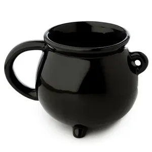 Ceramic mug - witch's cauldron shape Puckator image-1