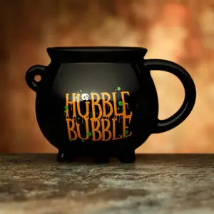 Ceramic mug - witch's cauldron shape Puckator image-4