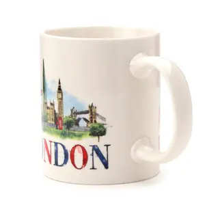 Tasse aus Porzellan Puckator London Scene image-2