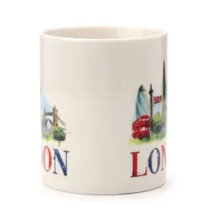 Tasse aus Porzellan Puckator London Scene image-5