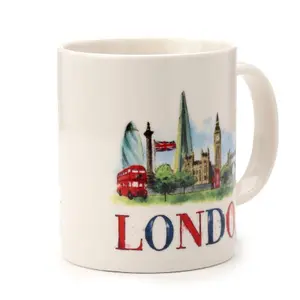 Tasse aus Porzellan Puckator London Scene image-1