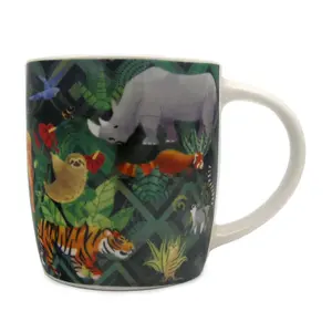 Tazza in porcellana regno animale royaume animale Puckator image-0