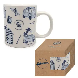 Tasse en porcelaine Puckator VW Volkswagen T1 Camper Bus Explore More image-0