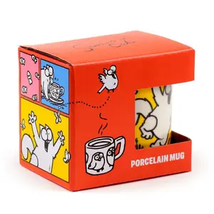 Tasse aus Porzellan Puckator Simon's Cat 2024 image-6