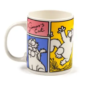 Tasse aus Porzellan Puckator Simon's Cat 2024 image-3