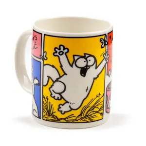 Tasse aus Porzellan Puckator Simon's Cat 2024 image-4