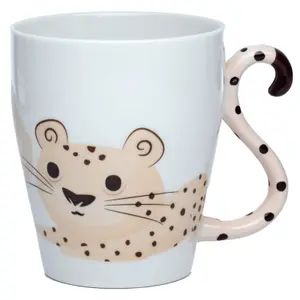 Tasse mit dekorativem Griff Zooniverse Gepard Puckator image-0