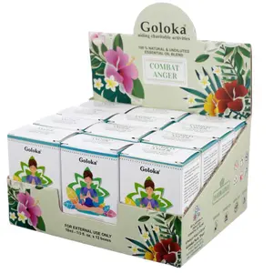 Mélange d'huile essentielle appaise la colère Puckator Goloka image-1