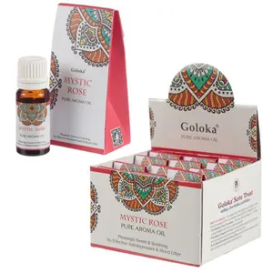 Olio profumato goloka aroma rosa mistica Puckator image-1