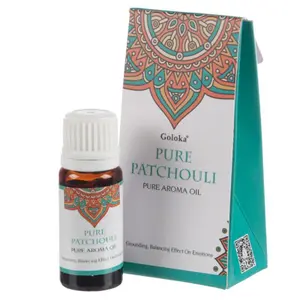 Aceite de perfume goloka aroma pachulí puro Puckator image-0