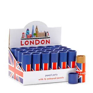Potlood pot Union Jack Britse vlag Puckator (x12) image-0