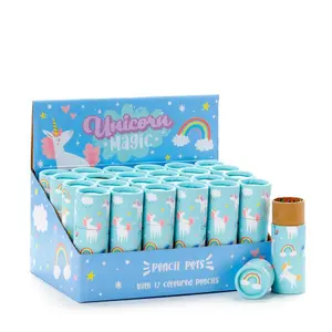 Einhorn Buntstifteköcher Puckator (x12) image-0