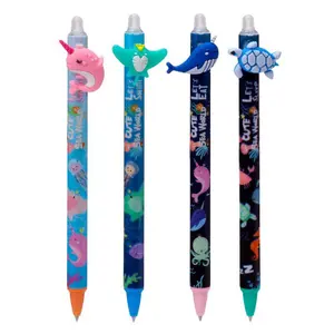 Penna a inchiostro cancellabile Sealife con punta in pvc Puckator image-1
