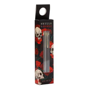 Stylo Puckator Skulls & Roses (x2) image-3
