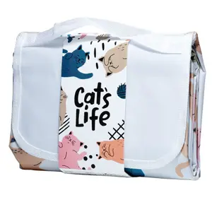 Manta de picnic Puckator Cat\'s Life image-0
