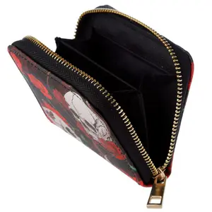 Astuccio Puckator Skulls and Roses Wallet Purse image-6