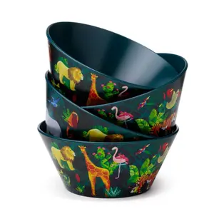 Ciotola in plastica riciclata Puckator Animal Kingdom (x4) image-4