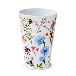 Picknick-Becher aus Plastik Puckator Nectar Meadows (x4) image-1
