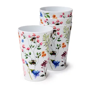 Picknick-Becher aus Plastik Puckator Nectar Meadows (x4) image-4