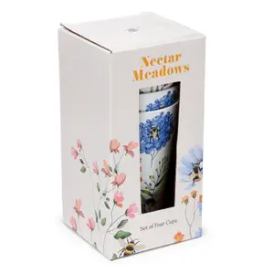 Picknick-Becher aus Plastik Puckator Nectar Meadows (x4) image-5