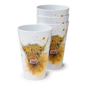 Vaso de picnic de plástico Puckator Jan Pashley (x4) image-4