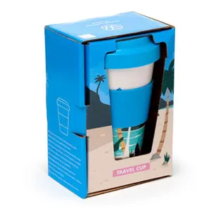Mug de Voyage Puckator Volkswagen Van Bus Combi VW T1 The Waves are Calling image-2